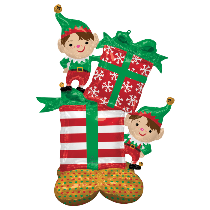 Airloonz Christmas Elves 53"