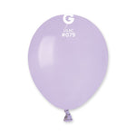 Solid Balloon Lilac A50-079  | 100 balloons per package of 5'' each