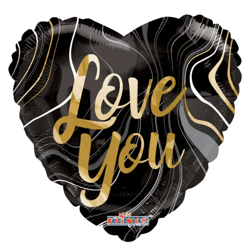 Love You Marble 18"
