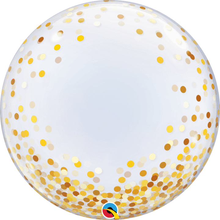 Deco Bubble Confetti Dots 24"