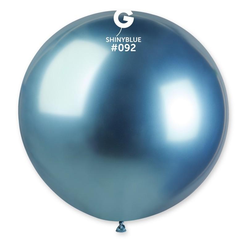 Shiny Blue Balloon GB30-092 31" | Gemar Balloons USA