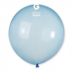 Crystal Balloon Pastel Sky Blue G150-044 | 25 Balloons per package of 19'' each | Gemar Balloons USA