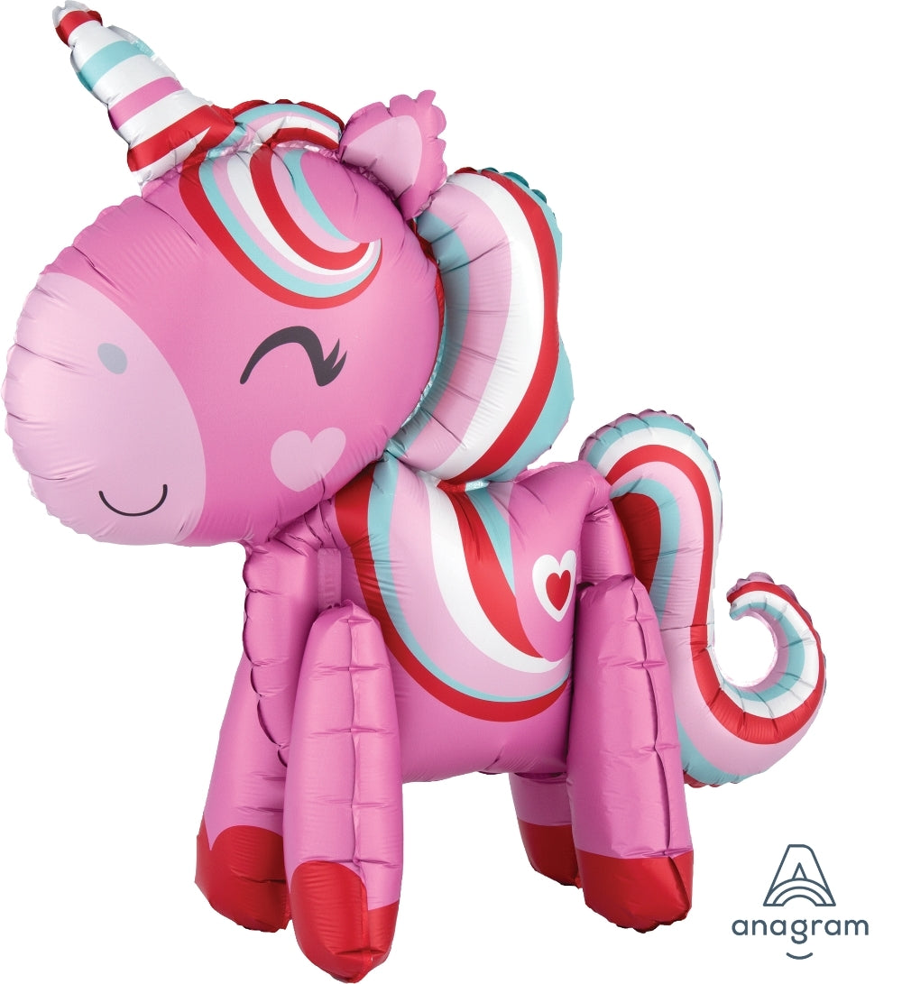 Standing Unicorn Heart
