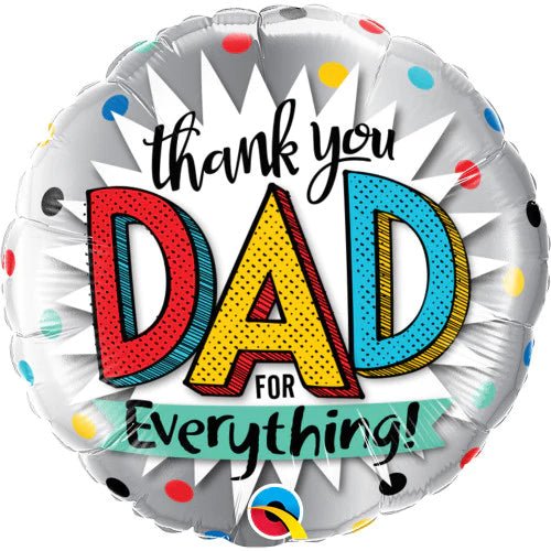 Thank You Dad For Everything 18"