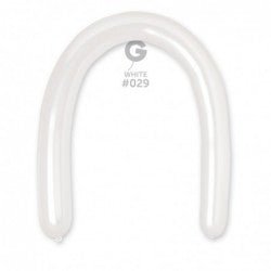 D6M (350)-029 Metallic White 3" 50Pcs