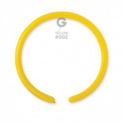 Solid Balloon Mango Yellow D2 (160)-003 | 50 balloons per package of 1'' each