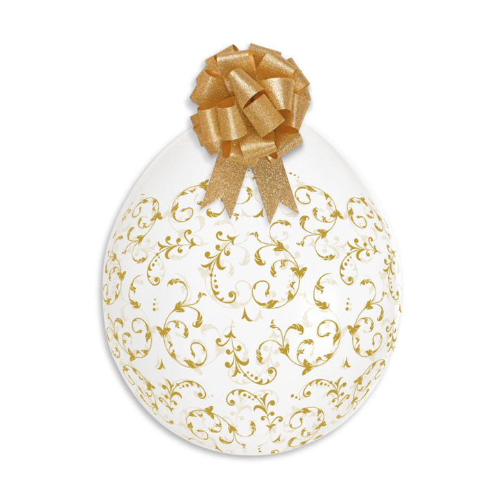 G18: #625 Gold Stuffing Printed Balloons (25 Pcs) 18"