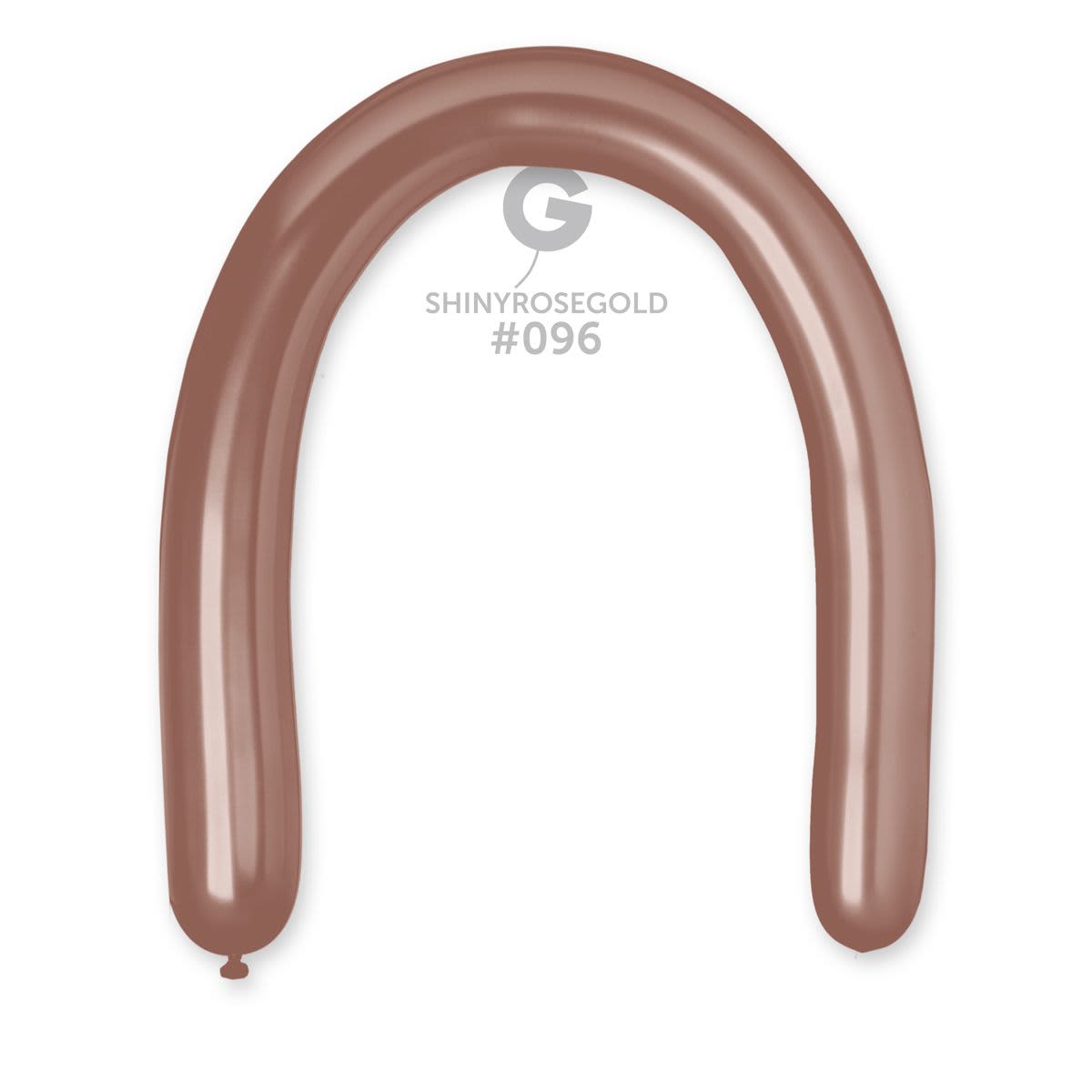 Shiny Rose Gold DB6-096 3" Houston | Shiny balloons Houston