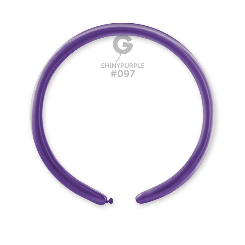 Shiny Purple DB4-097 2" Houston | Shiny balloons Houston