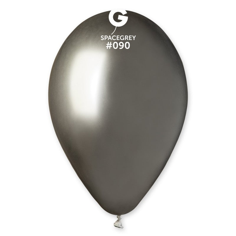 Shiny Space Grey GB120-090 13" Houston | Shiny balloons Houston
