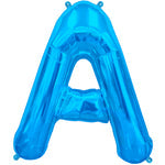 Letter A Blue- 34