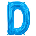 Letter D Blue- 34