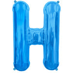 Letter H Blue- 34