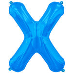Letter X Blue- 34" in