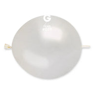 Metallic Balloon Pearl GLM13-028 | 50 balloons per package of 13'' each