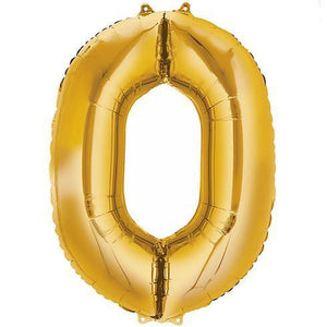 Number 0 Gold - 34" in