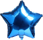 Blue Solid Star 18" Single Pack