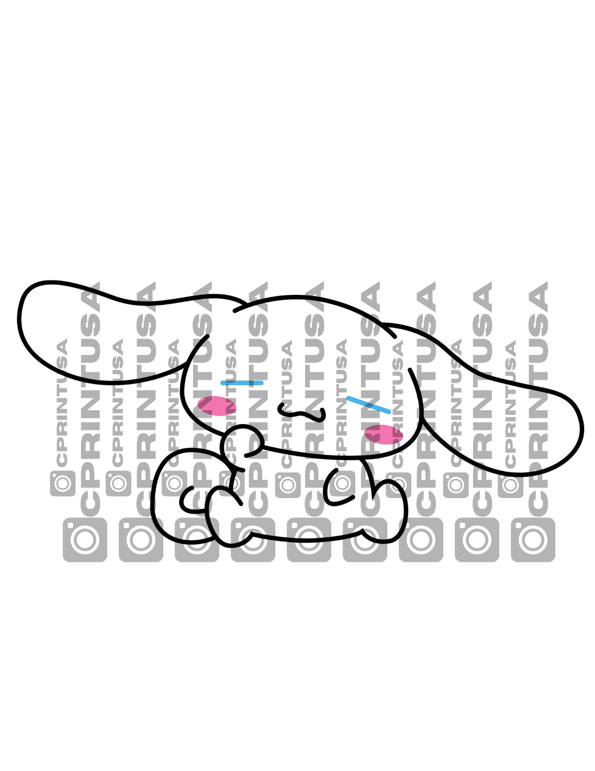 CINNAMOROLL CUT OUT