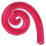 Metallic Flamingo 5-pack Kurly Spiral Foil 14