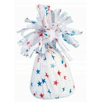 Red and Blue Stars Balloon Weight