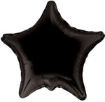 Black Solid Star 18" Single Pack