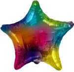Multicolor Solid Star 18" Single Pack