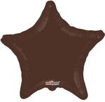 Brown Solid Star 18" Single Pack