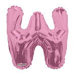 Letter W Light Pink- 14