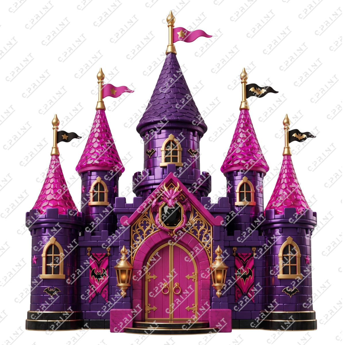 Halloween Castle Backdrops