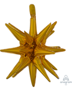 Gold Magic Star Foil Balloon 35" in