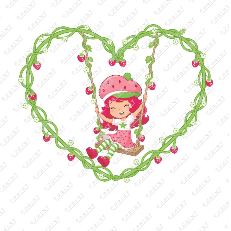 Strawberry Girl Character Standee Cutout