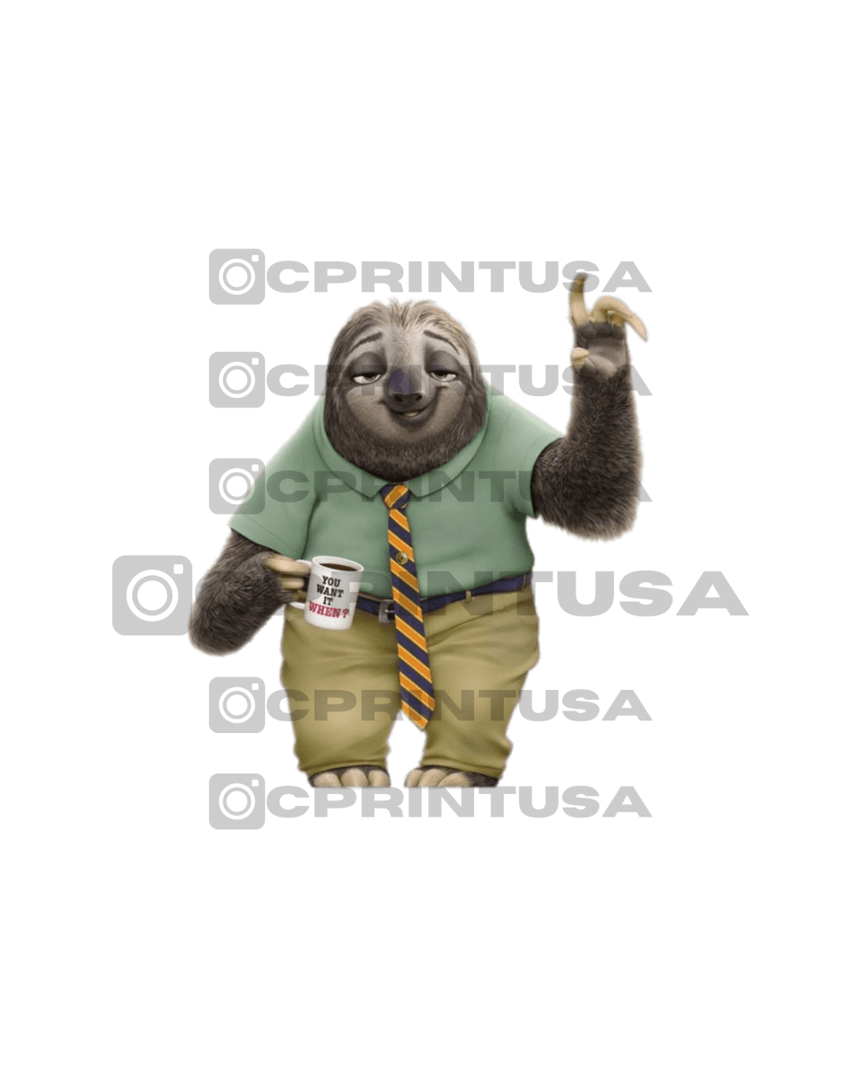 ZOOTOPIA CUT OUT