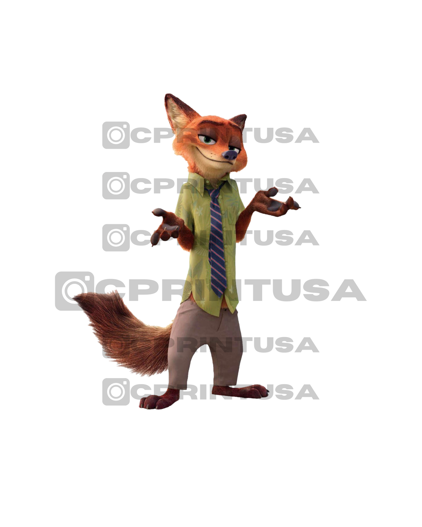 ZOOTOPIA CUT OUT