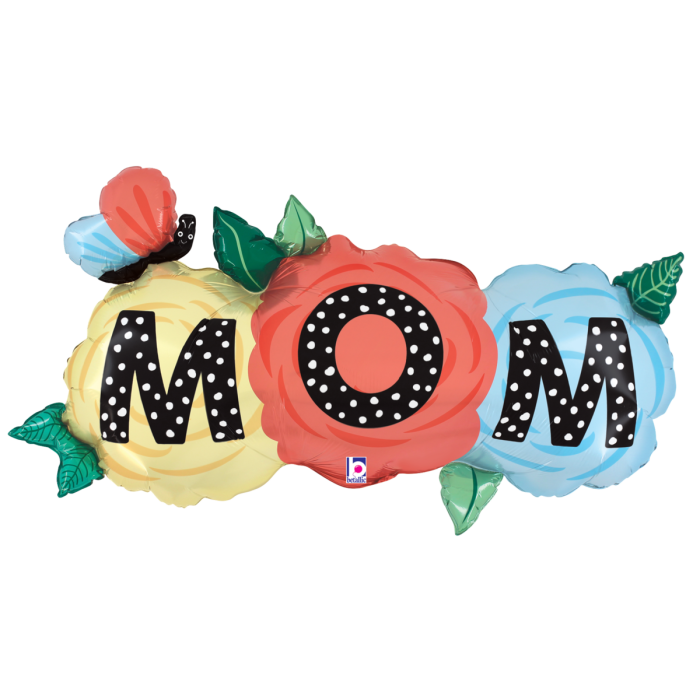 Mom Floral Marquee 35"