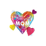 Love Mom Opal Hearts 28"