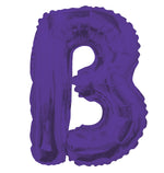 Letter B Purple- 14" in