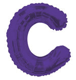 Letter C Purple- 14" in