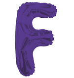 Letter F Purple- 14" in