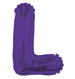 Letter L Purple- 14" in