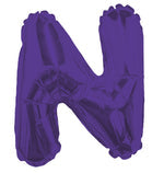 Letter N Purple- 14" in