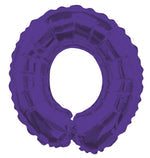 Letter O Purple- 14" in