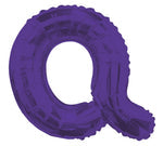 Letter Q Purple- 14" in