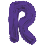Letter R Purple- 14" in