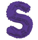 Letter S Purple- 14" in