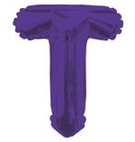 Letter T Purple- 14" in