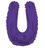 Letter U Purple- 14" in