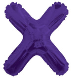 Letter X Purple- 14" in