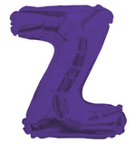 Letter Z Purple- 14" in