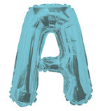 Letter A Light Blue- 14
