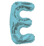 Letter E Light Blue- 14